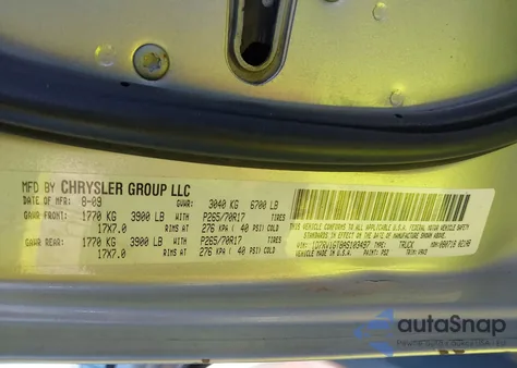 2010 Dodge Ram 1500 St from USA, damaged, VIN 1D7RV1GT8AS103497